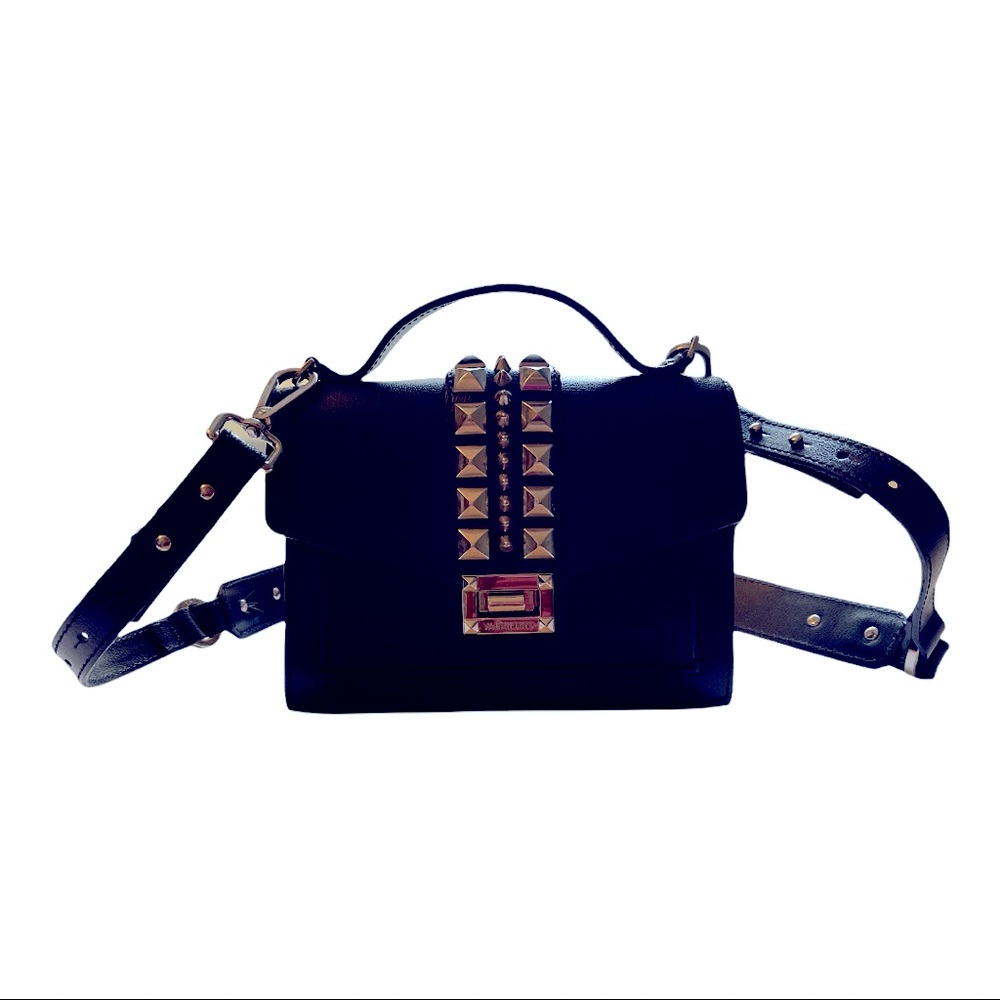 Valentino By Mario Valentino Studded Leather Bag